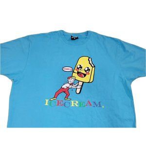 BBC Ice Cream Billionaire Boys Club Men's 2XL 2X T Shirt JAPANESE Popsicle Print